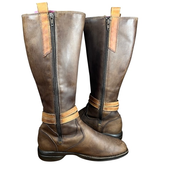 Merrell Captiva Strap Cinnamon Tall Leather Boots Size 7 - Picture 6 of 10